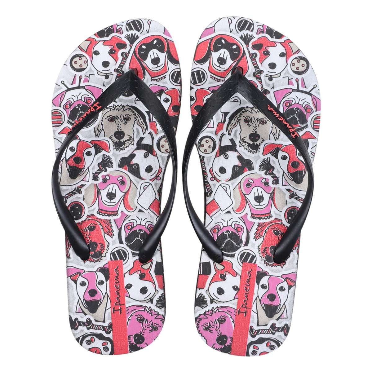Chinelo Ipanema Pets Feminino - Preto Menor preço em Chinelo Ipanema Pets Feminino - Preto