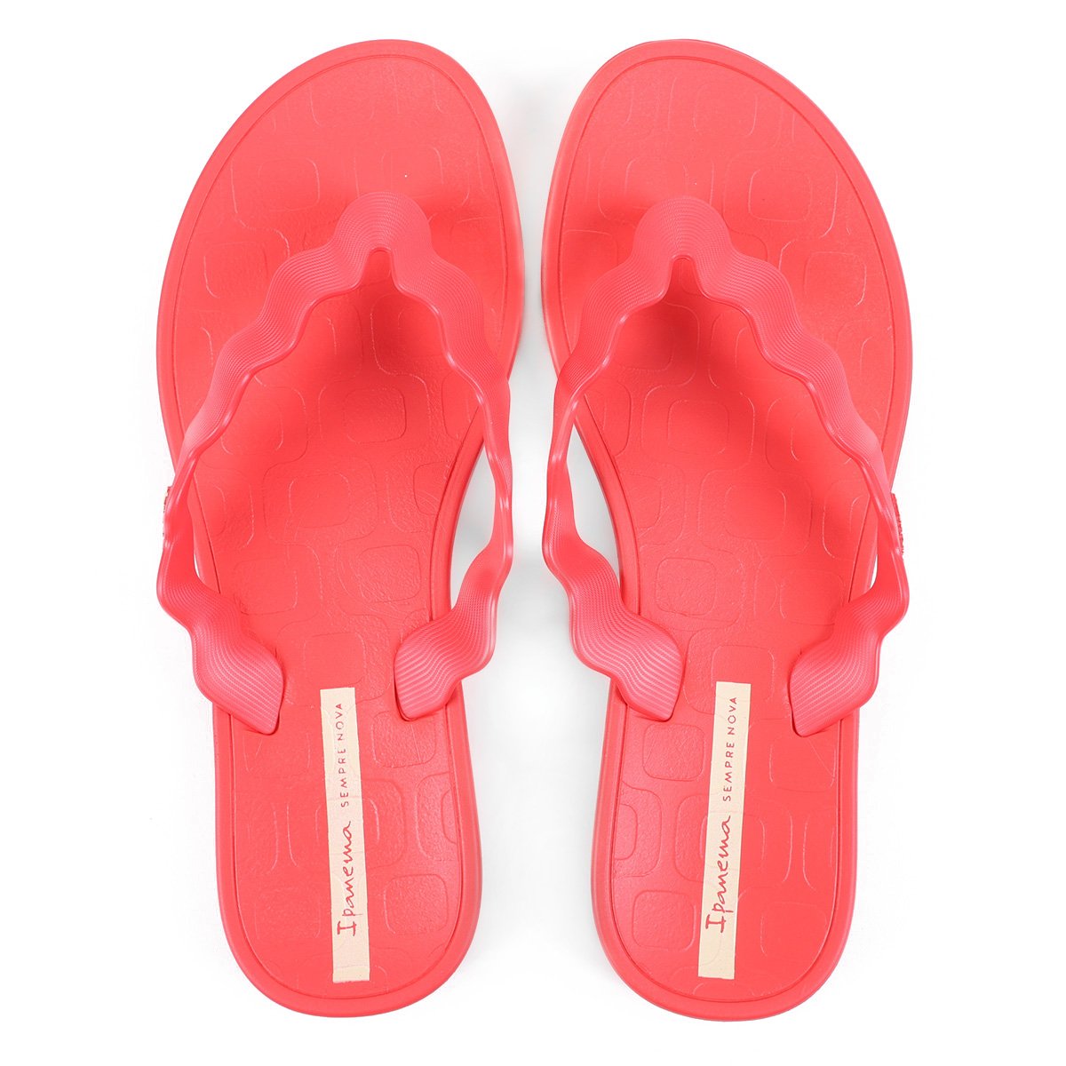 Chinelo Ipanema Tira Ondulada Feminino - Laranja é boa?