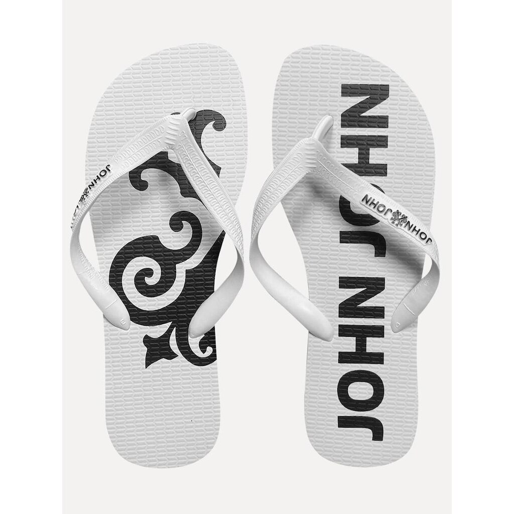 Chinelo John John Masculino Classic Logo Branco