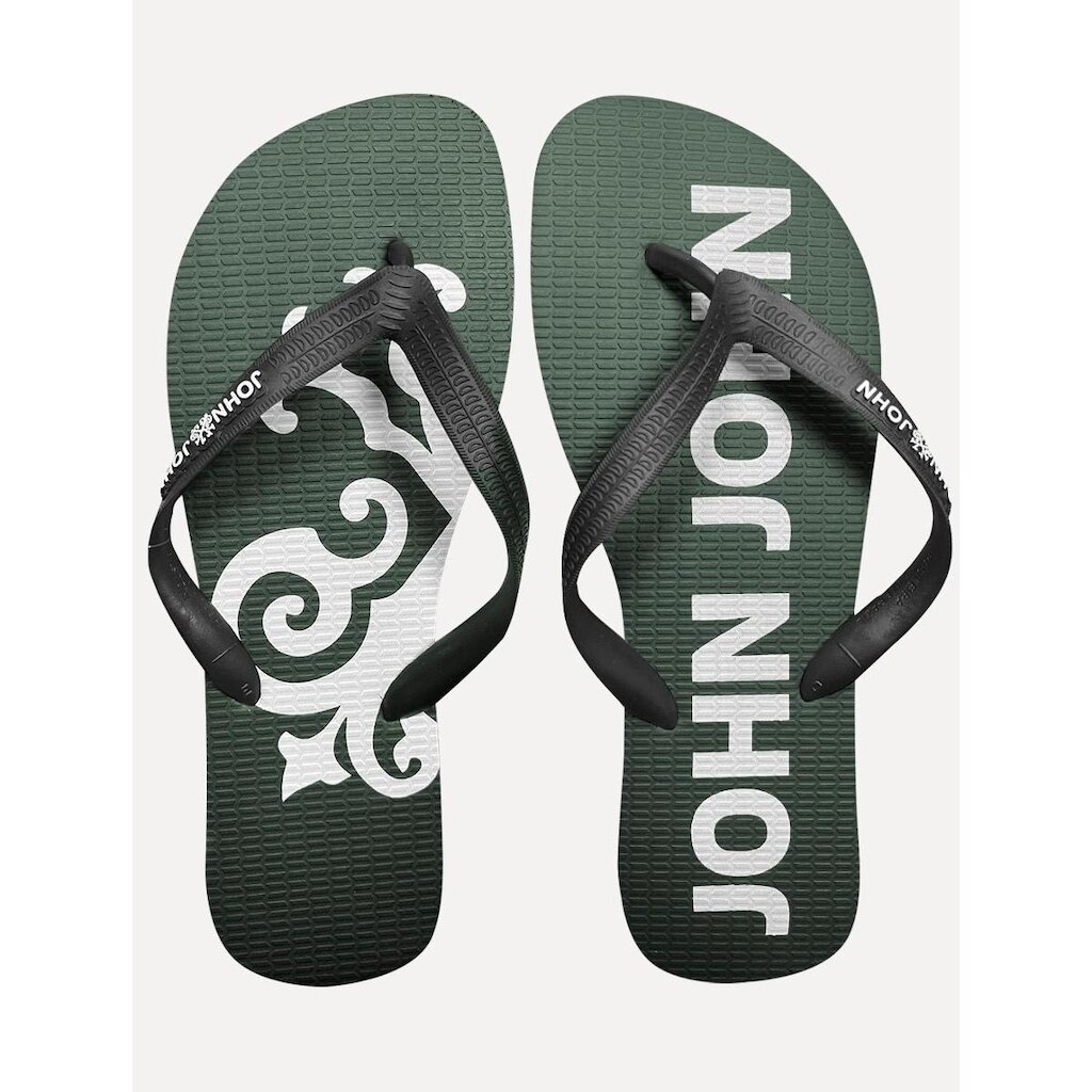 Chinelo John John Masculino Classic Logo Verde Escuro
