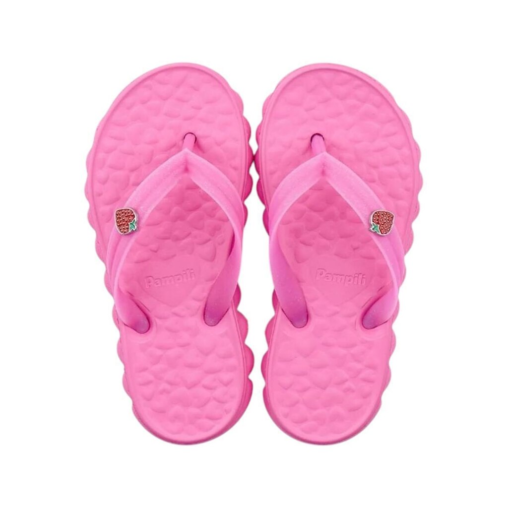 Chinelo Juvenil Meninas Pampili Puffly Rosa - 7620