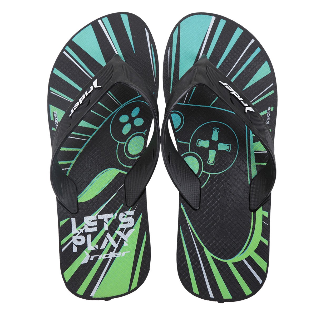 Chinelo Juvenil Rider Street Joy - Preto+verde é ruim? Chinelo Juvenil Rider Street Joy - Preto+verde é boa?