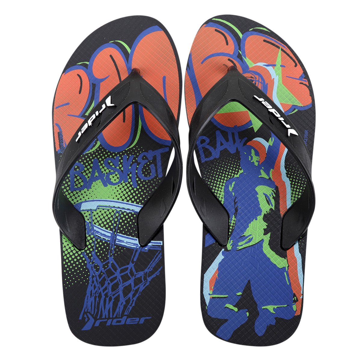 Chinelo Juvenil Rider Street Joy - Laranja+Azul é ruim? Chinelo Juvenil Rider Street Joy - Laranja+Azul é boa?