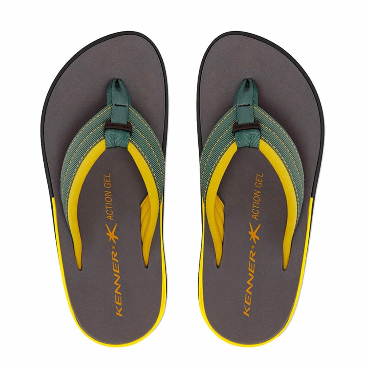 Chinelo Kenner Action Gel Ultra Duo Masculina Zattini