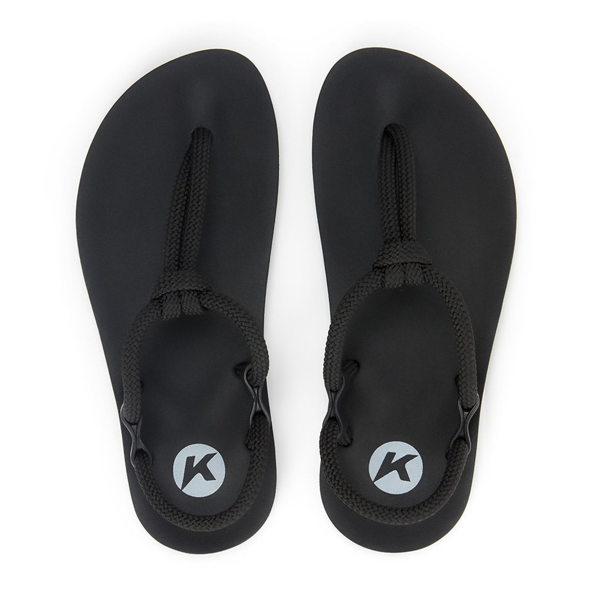Chinelo Kenner Corda Nó Dedo Basic Feminino - Preto Menor preço em Chinelo Kenner Corda Nó Dedo Basic Feminino - Preto