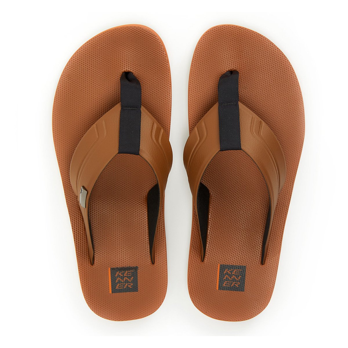 Chinelo Kenner Kasual Spot Masculino - Marrom+Preto é boa?