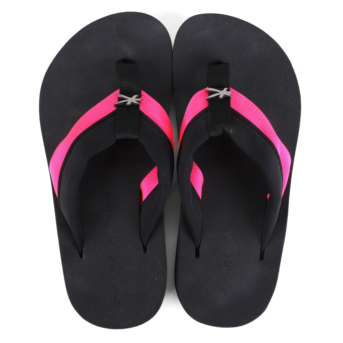 Chinelo Kenner Kivah Cover Highlight Masculino - Preto Menor preço em Chinelo Kenner Kivah Cover Highlight Masculino - Preto