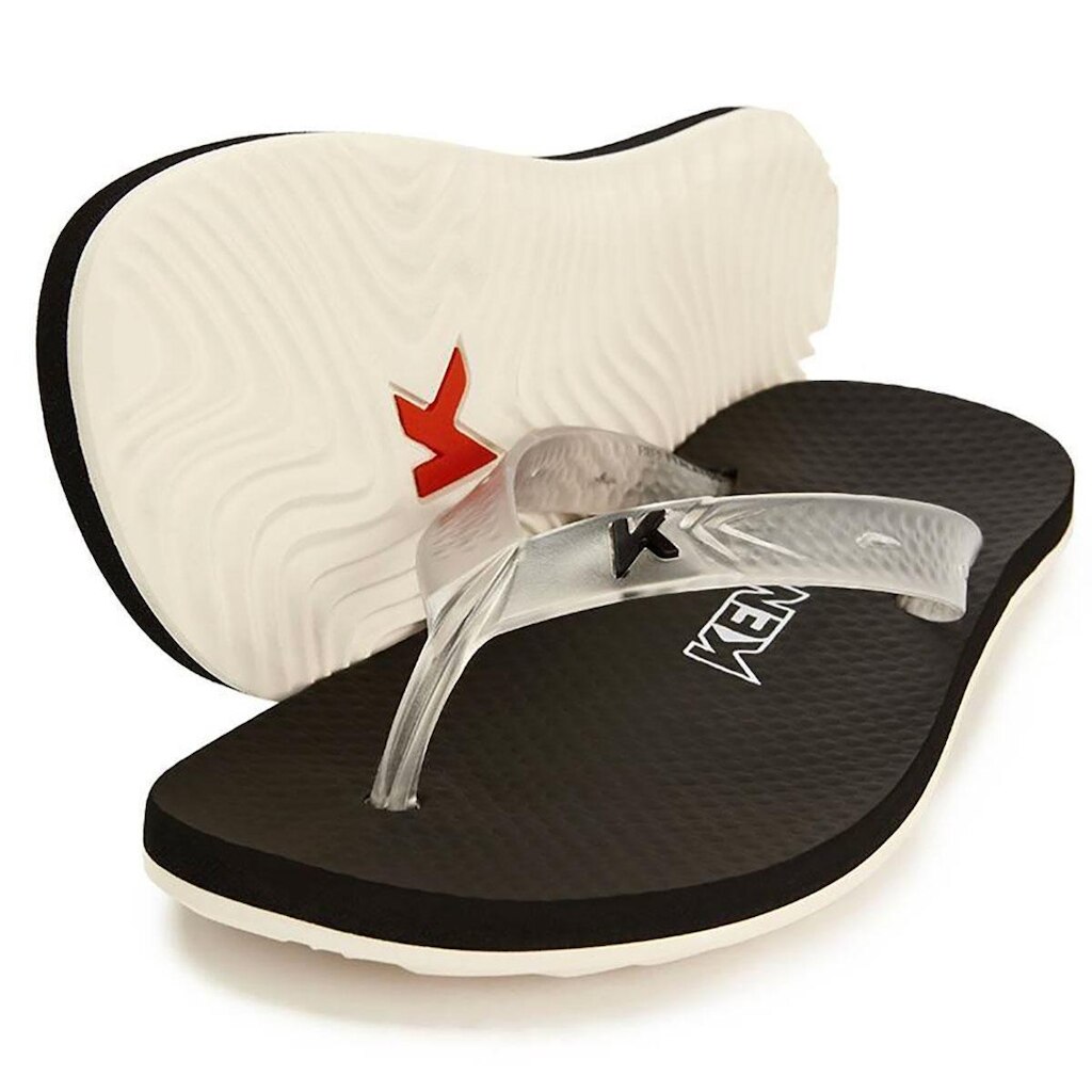 Chinelo Kenner New Summer Masculino - Preto e Cinza - 43