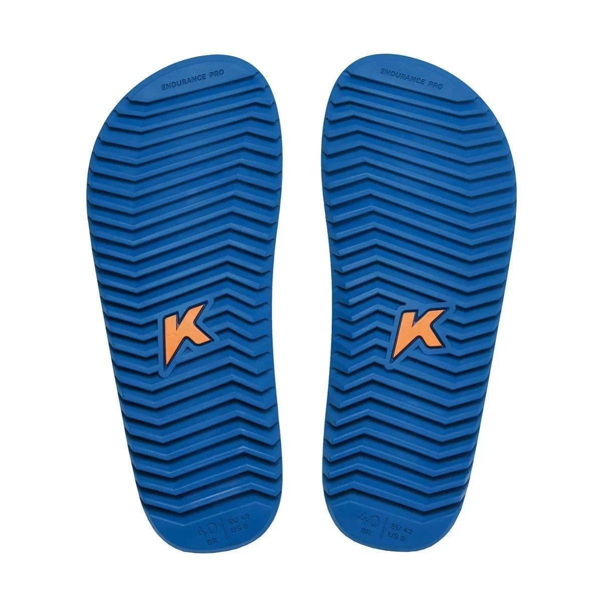 Chinelo Kenner NK6 DFZ-06 Preto e Azul - Masculino | Zattini