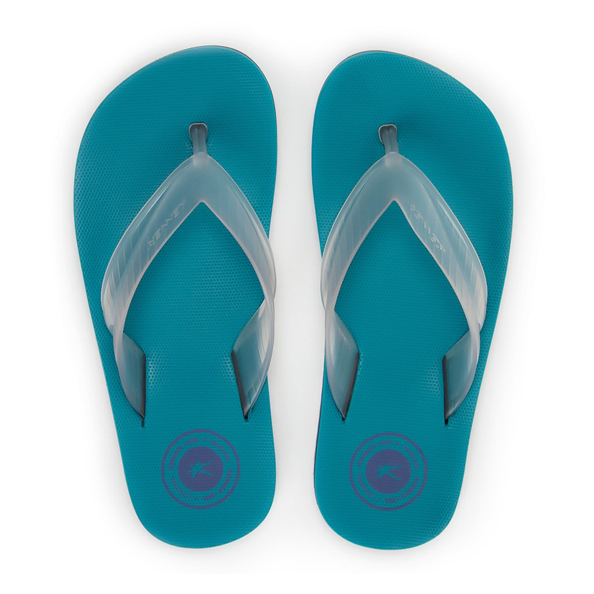 Chinelo Kenner One Club Glass Masculino - Azul Menor preço em Chinelo Kenner One Club Glass Masculino - Azul