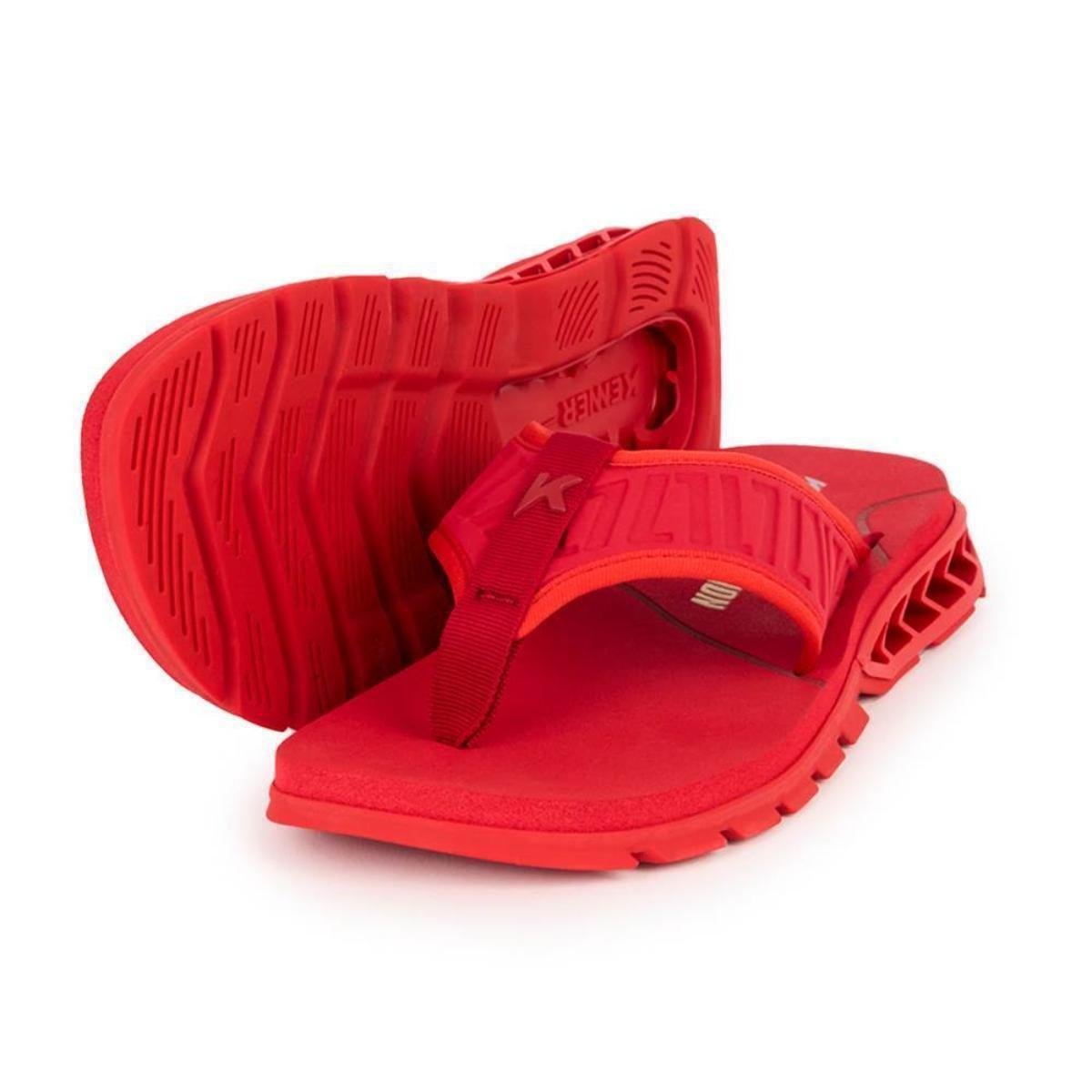 Chinelo Kenner Rakka Elite L7 Masculino - Vermelho - 43 Menor preço em Chinelo Kenner Rakka Elite L7 Masculino - Vermelho - 43