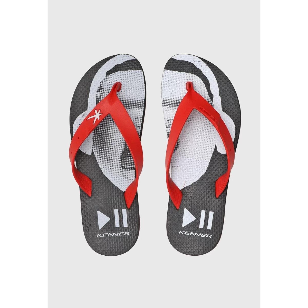 Chinelo Kenner Sandália Original Summer Masculino Feminino - Vermelho+Preto Menor preço em Chinelo Kenner Sandália Original Summer Masculino Feminino - Vermelho+Preto