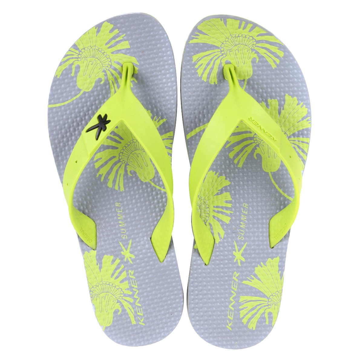 chinelo kenner cinza