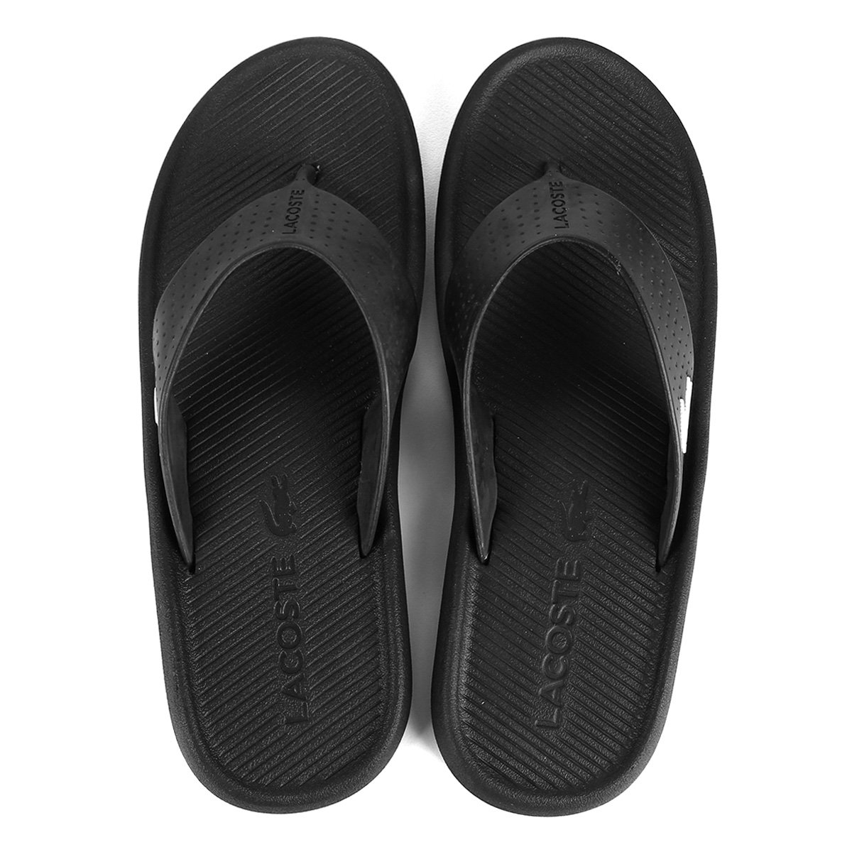 Chinelo Lacoste Croco Sandal Masculino - Preto é ruim? Chinelo Lacoste Croco Sandal Masculino - Preto é boa?