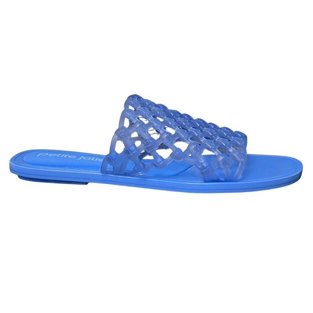 Chinelo Leblon Flat Petite Jolie Feminino PJ7863 Azul