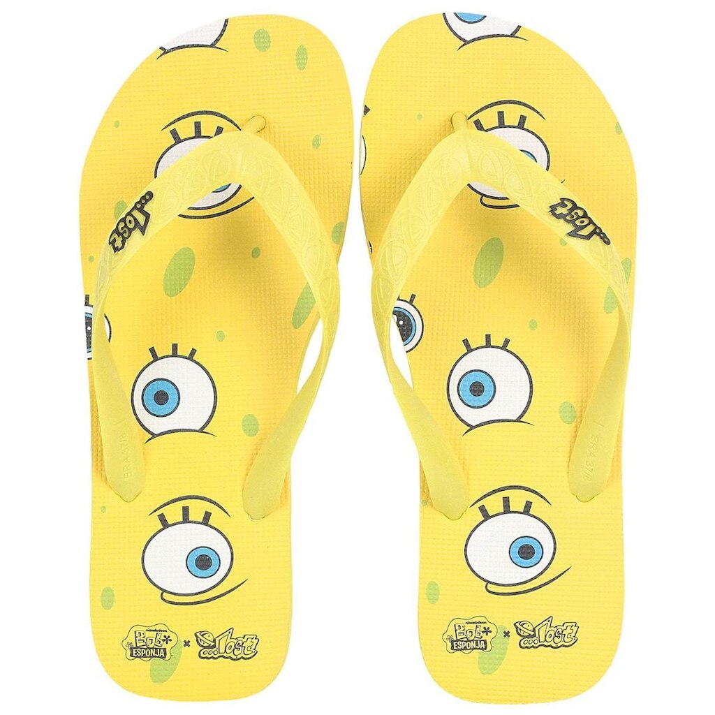 Chinelo Lost x Bob Esponja Masculino