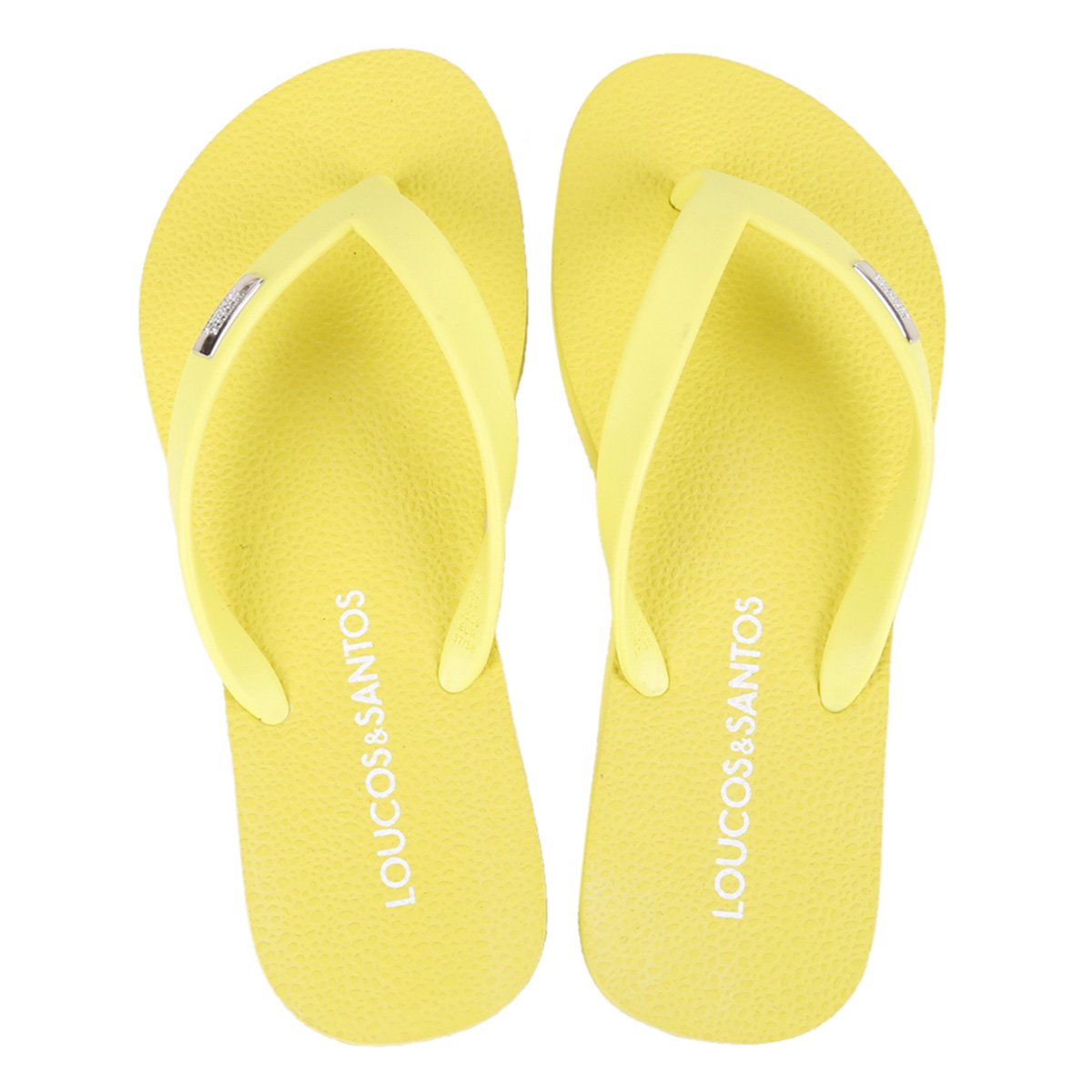 Chinelo Loucos & Santos Liso Básico Feminino - Amarelo é ruim? Chinelo Loucos & Santos Liso Básico Feminino - Amarelo é boa?