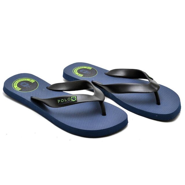 Chinelo Masculino Borracha Bico Redondo Polo Culture Kit 10