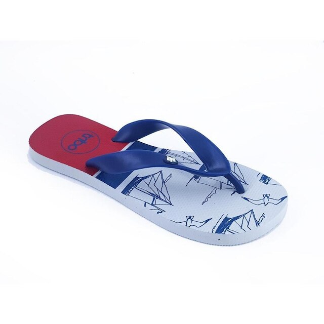 Chinelo Masculino Borracha Conforto Duas Tiras Estampado