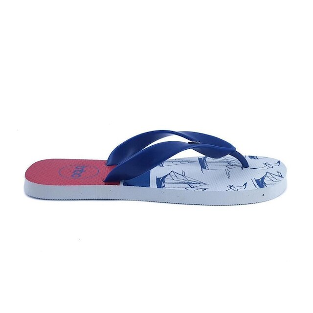 Chinelo Masculino Borracha Conforto Duas Tiras Estampado