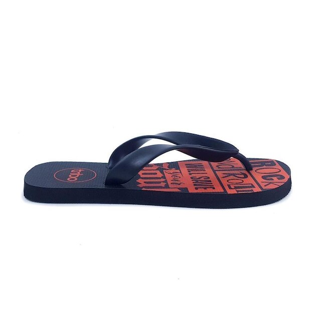 Chinelo Masculino Borracha Conforto Duas Tiras Estampado