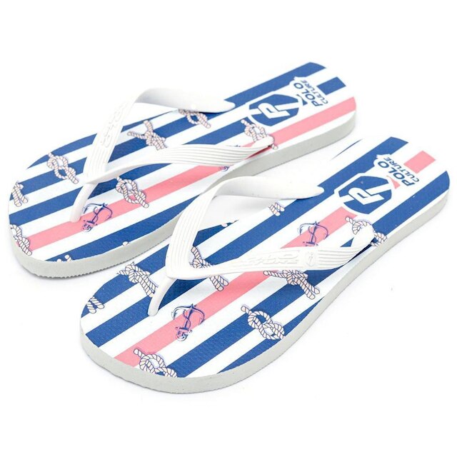 Chinelo Masculino Borracha Estampado Polo Culture Kit 4