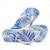 Chinelo Masculino com Azul Casual Tradicional Dia a Dia Tiras - Branco