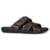 Chinelo Masculino De Couro Chocolate - 10C5001LTCHC - Marrom