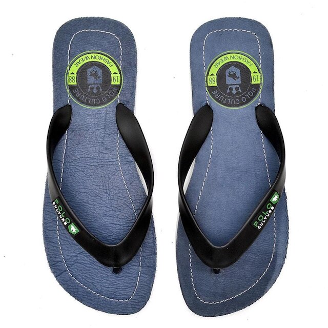 Chinelo Masculino Dedo Borracha Bico Redondo Polo Culture