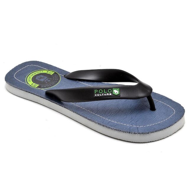 Chinelo Masculino Dedo Borracha Bico Redondo Polo Culture