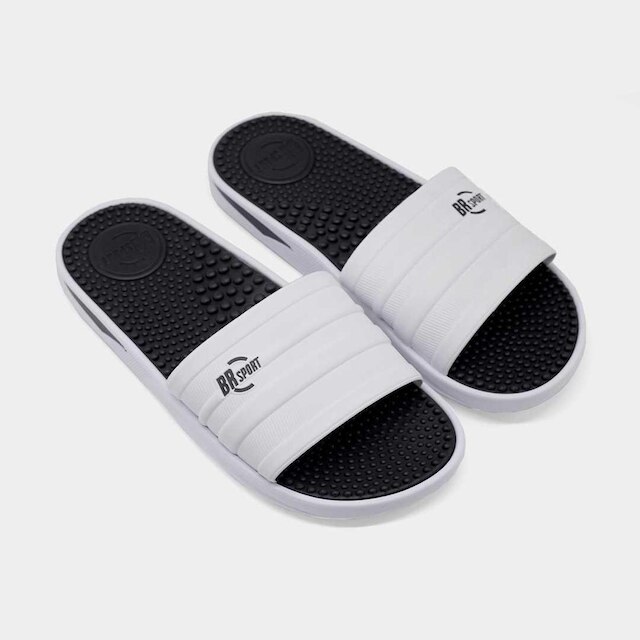 Chinelo Masculino Gaspea Way Br Sports 2254105 Branco/Preto