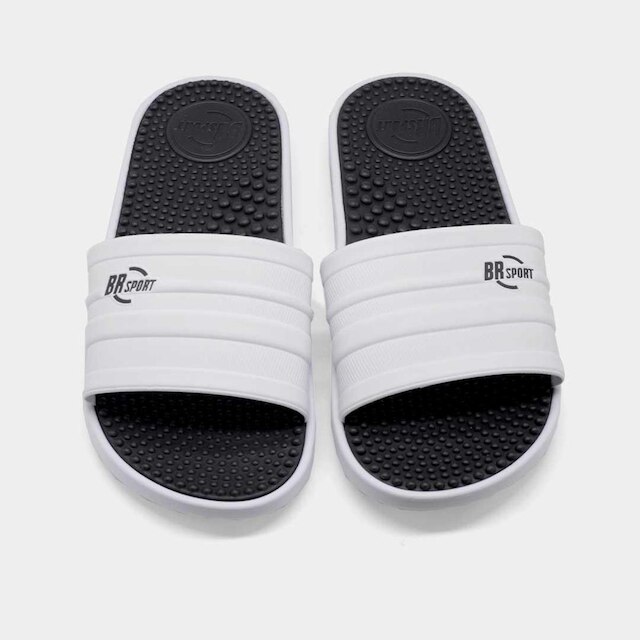 Chinelo Masculino Gaspea Way Br Sports 2254105 Branco/Preto