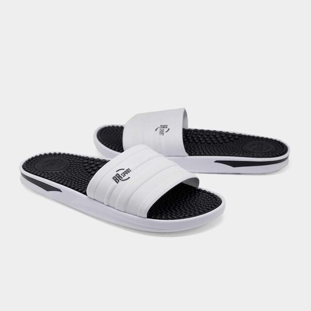 Chinelo Masculino Gaspea Way Br Sports 2254105 Branco/Preto