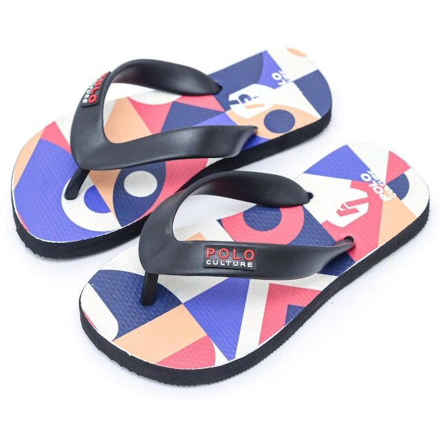 Chinelo Masculino Infantil Borracha Estampado Tiras Larga