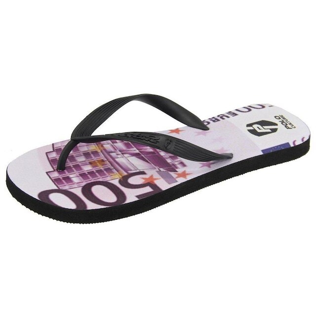 Chinelo Masculino Macio de Borracha Estampado Duas Tiras