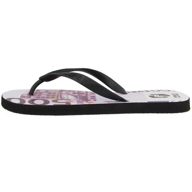 Chinelo Masculino Macio de Borracha Estampado Duas Tiras