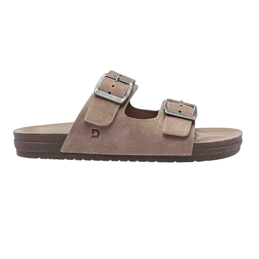 CHINELO MASCULINO SLIDE DEMOCRATA WEEKEND BEGE