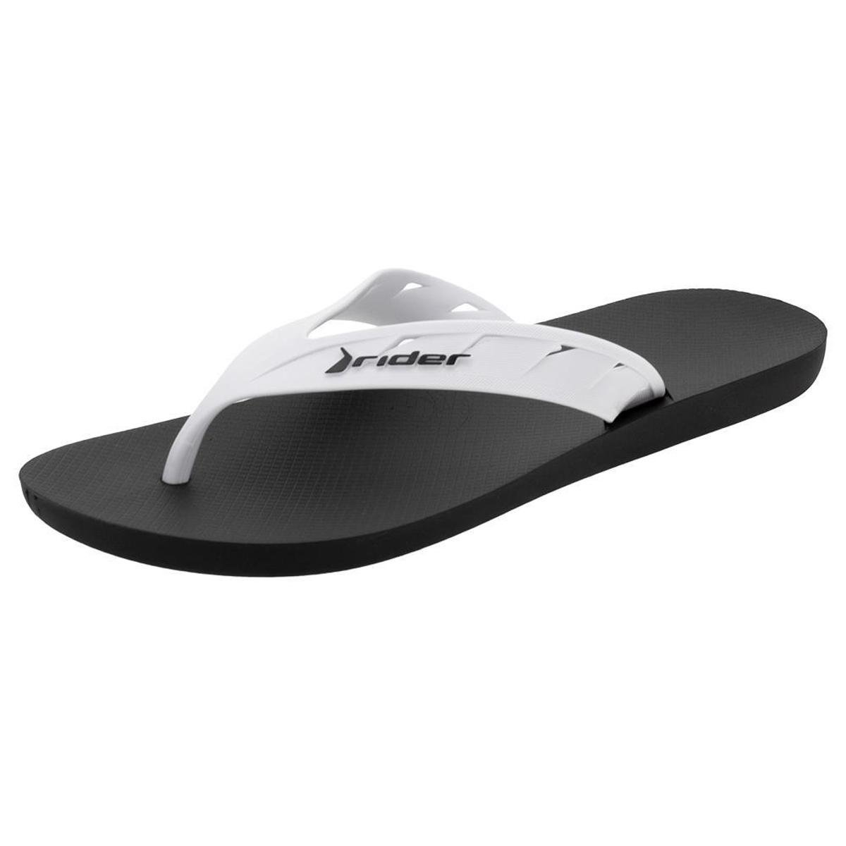 Chinelo Masculino Street Rider - 11573 - Preto Menor preço em Chinelo Masculino Street Rider - 11573 - Preto