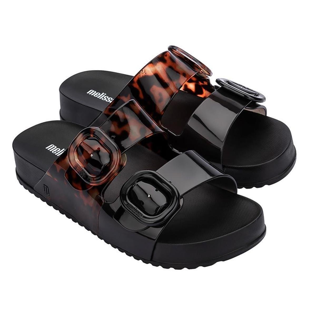 Chinelo Melissa Cozy Slide - Preto | Zattini
