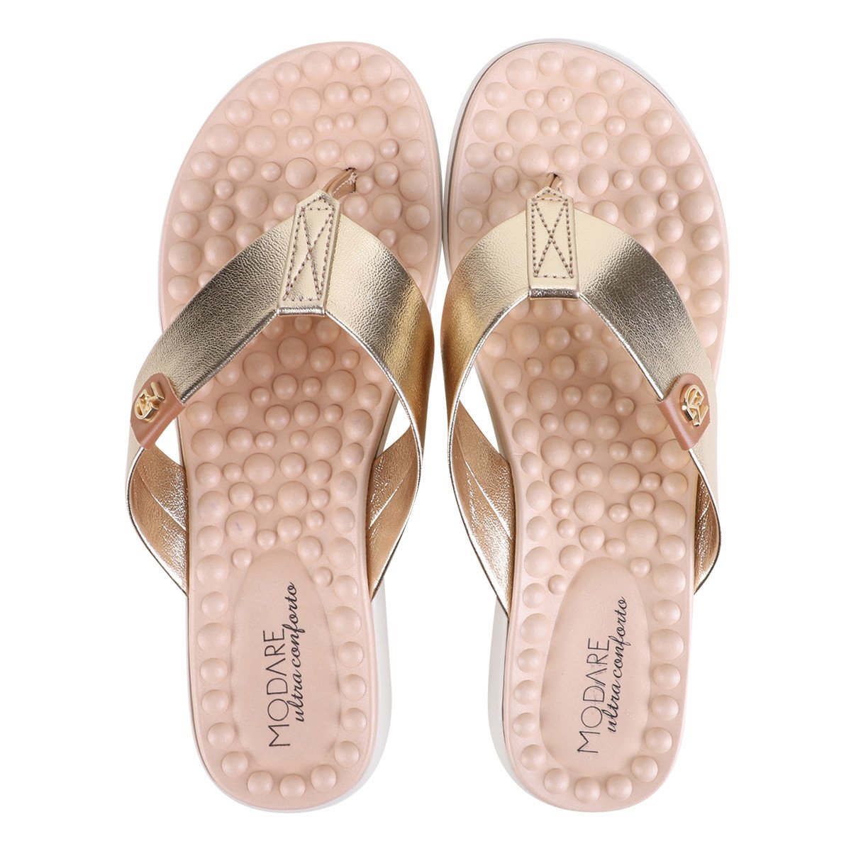 Chinelo Modare Flatform Feminino - Dourado é ruim? Chinelo Modare Flatform Feminino - Dourado é boa?