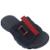 Chinelo Molekinho Menino Infantil com Enfeite de Fivela - Preto