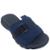 Chinelo Molekinho Menino Infantil com Enfeite de Fivela - Marinho