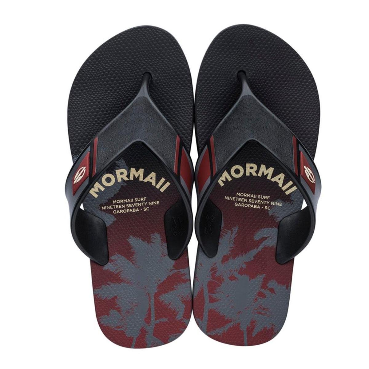 Chinelo Mormaii Neocycle 2.0 Masculino - Preto+Grafite Menor preço em Chinelo Mormaii Neocycle 2.0 Masculino - Preto+Grafite