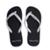 Chinelo Nautica NR1003 Masculino - Preto+Branco