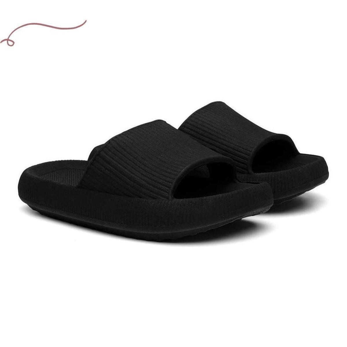Chinelo Nuvem Ergonômico Unissex Slide Flexível Conforto Menor preço em Chinelo Nuvem Ergonômico Unissex Slide Flexível Conforto