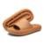 Chinelo Nuvem Slide Feminino Flip Flop Ortopédico Confortável - Marrom