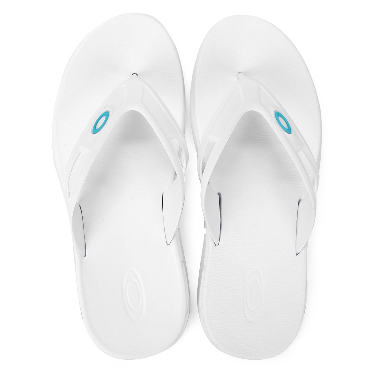 Chinelo Oakley Rest 2.0 Masculino - Branco Menor preço em Chinelo Oakley Rest 2.0 Masculino - Branco