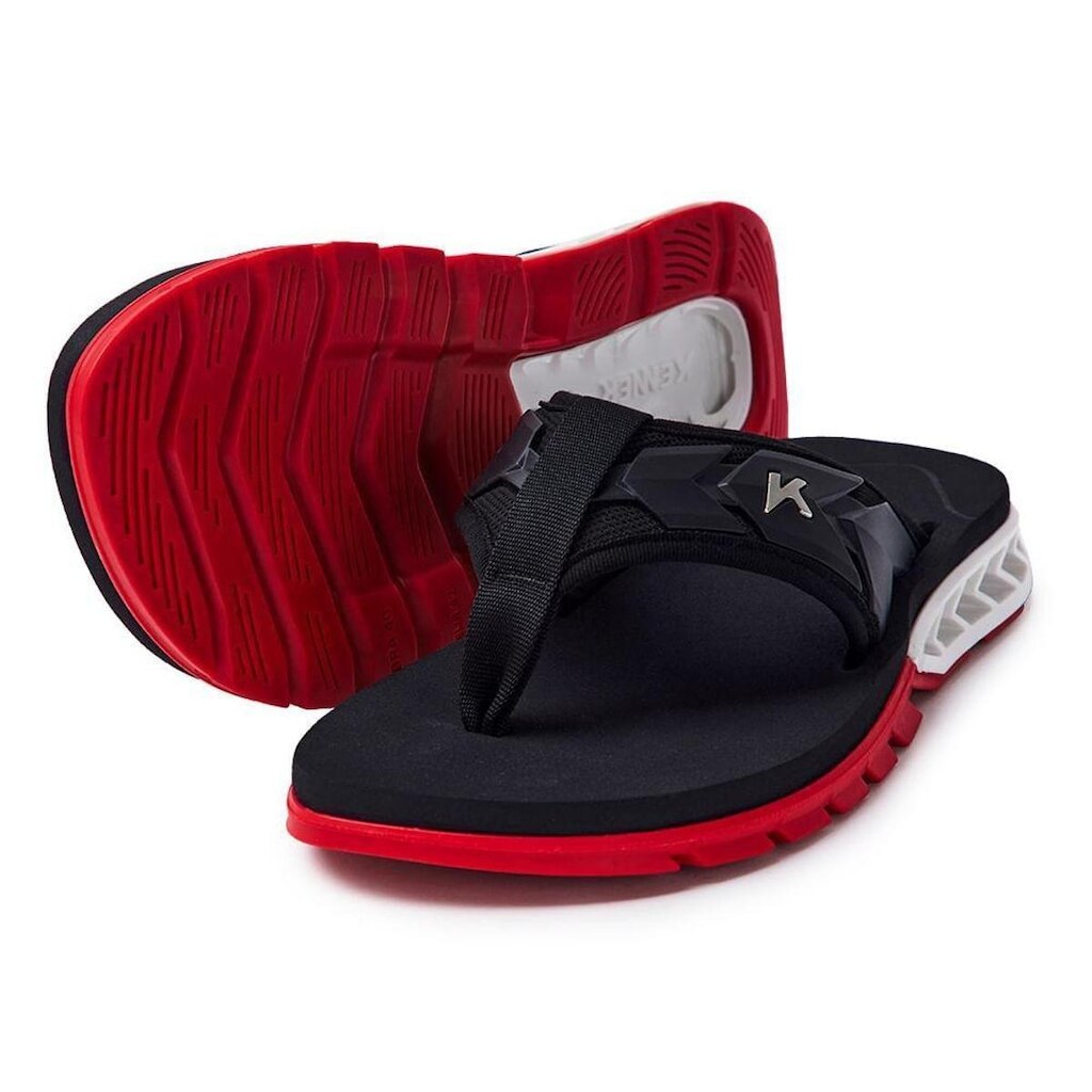 Chinelo Original Kenner Rakka Ultra Force /Verm/Bra DLM-08