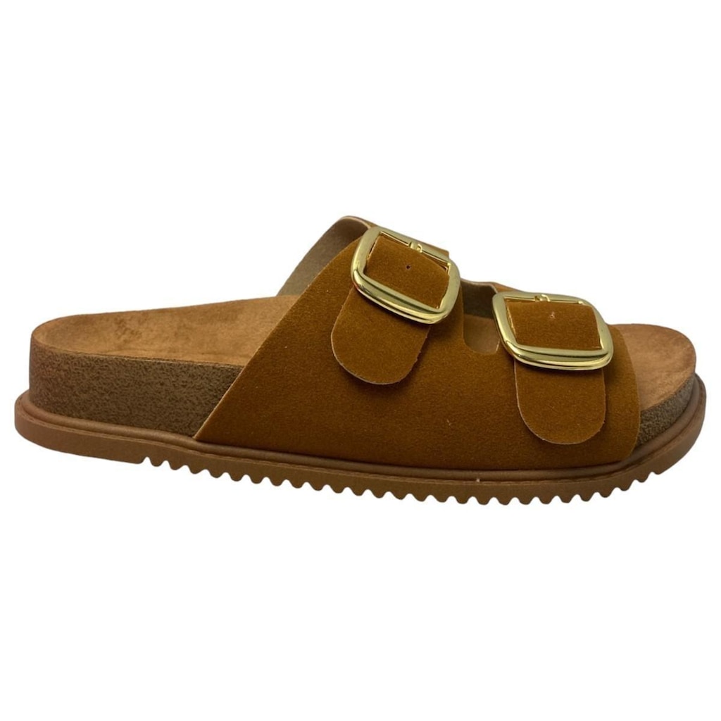Chinelo Papete Beira Rio Fivela On Feminino