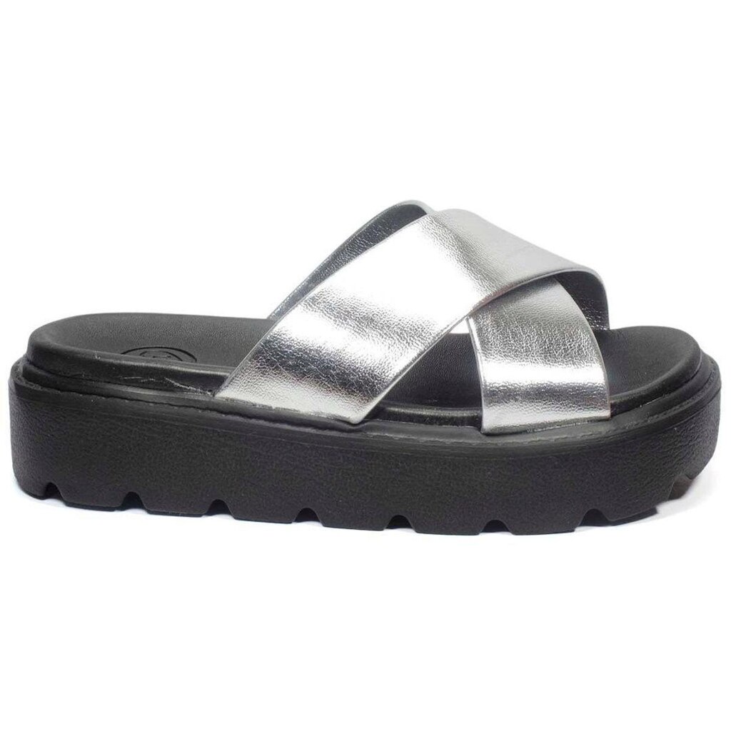 Chinelo Papete Infantil Molekinha Metalizado Menina 2362.100
